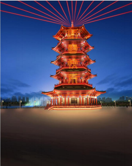 月季公園亮化項目
